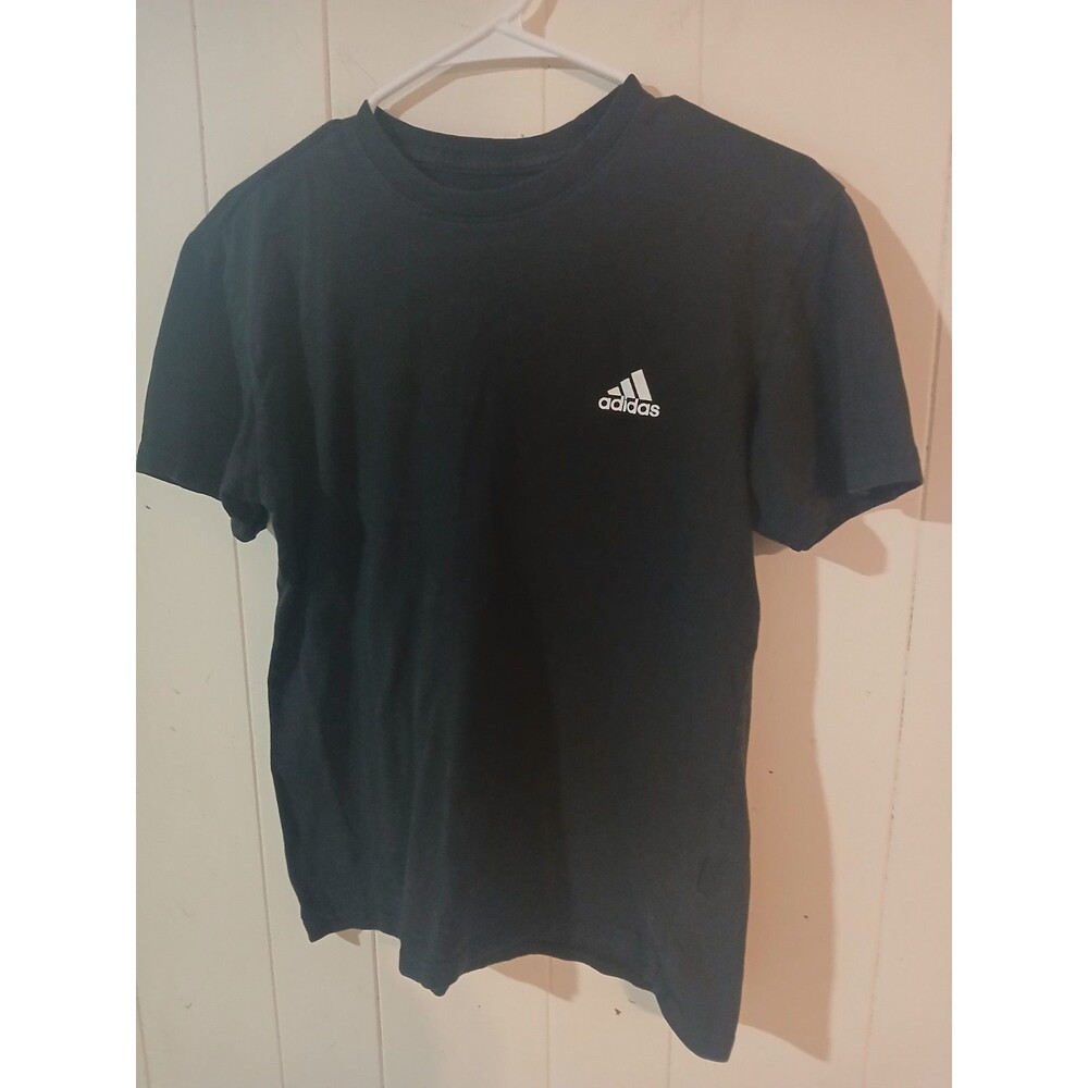 Adidas Golf T-Shirt Small Men's Short Sleeve Black 100% Cotton Adults S